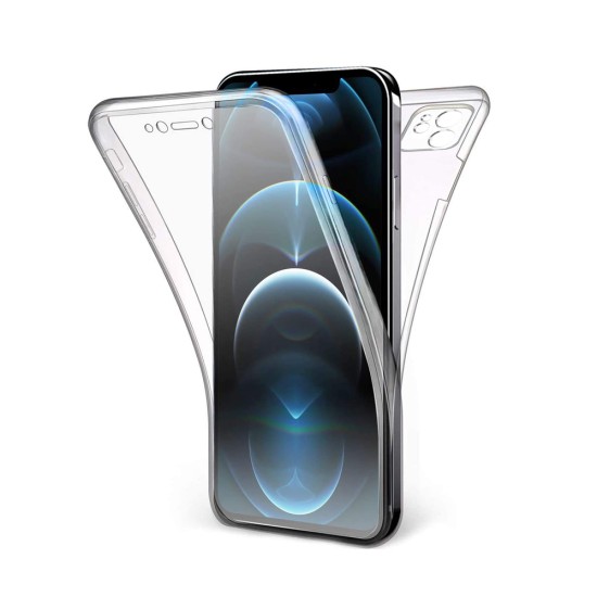 Funda de Silicona 360º para Apple iPhone 11 Transparente